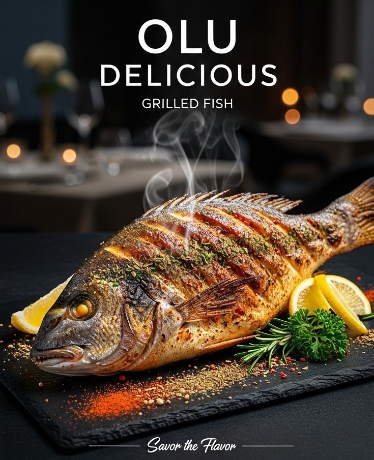 Premium grilled fish