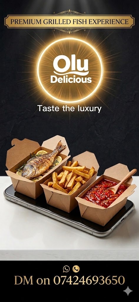 Olu Delicious — Premium grilled fish experience