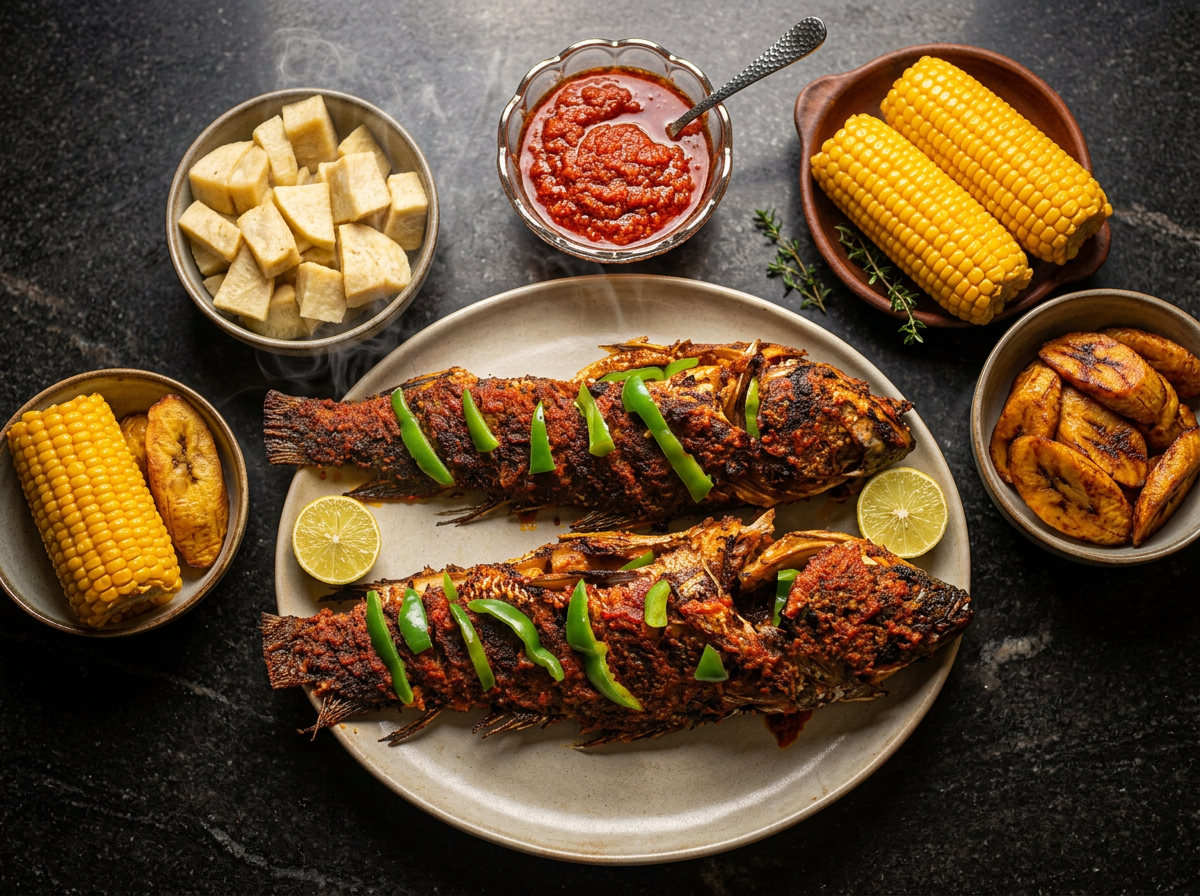 Platinum package — grilled fish meal